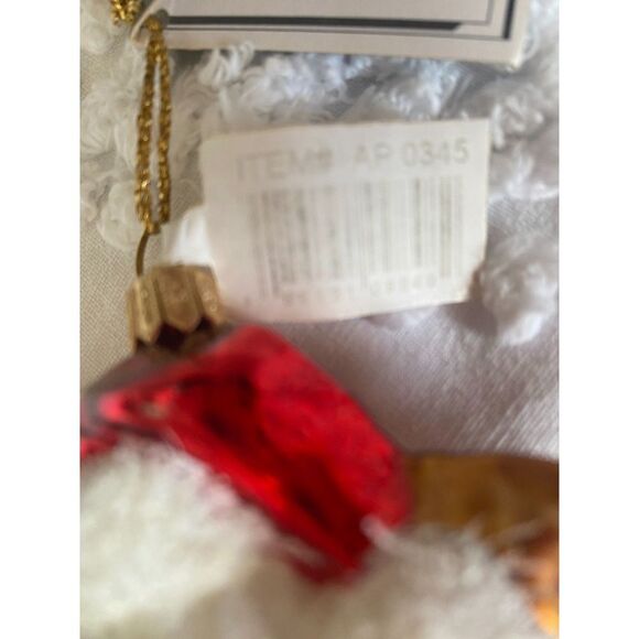 Kurt S Adler Polonaise Hand Blown Santa with Three Teddy Bears NWT - Picture 11 of 15